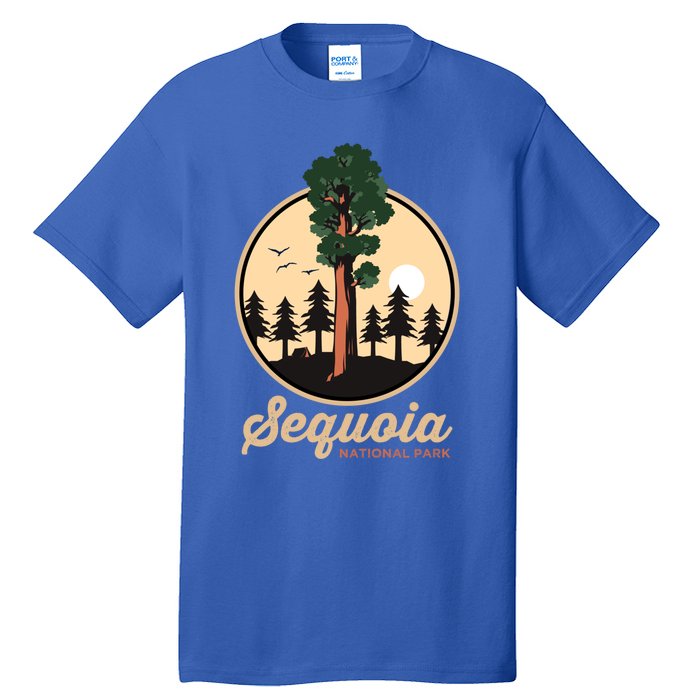 Sequoia General Sher Tree Camping Sequoia National Park Cute Gift Tall T-Shirt