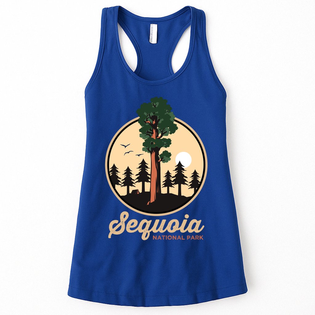 Sequoia General Sher Tree Camping Sequoia National Park Cute Gift Womens Tank Top