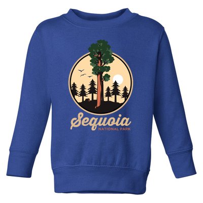 Sequoia General Sher Tree Camping Sequoia National Park Cute Gift Toddler Sweatshirt