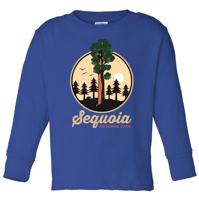 Sequoia General Sher Tree Camping Sequoia National Park Cute Gift Toddler Long Sleeve Shirt