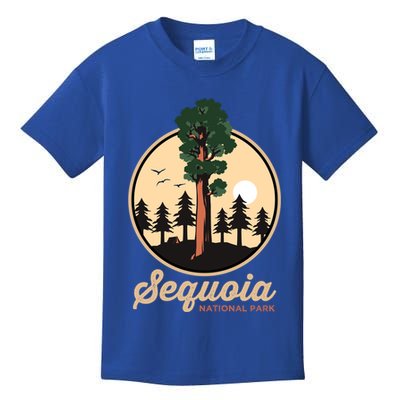 Sequoia General Sher Tree Camping Sequoia National Park Cute Gift Kids T-Shirt