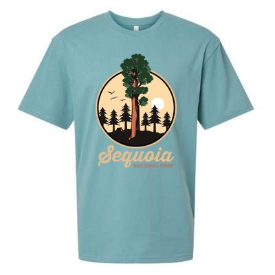 Sequoia General Sher Tree Camping Sequoia National Park Cute Gift Sueded Cloud Jersey T-Shirt