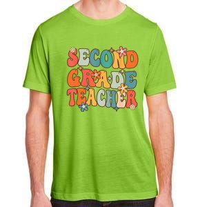 Second Grade Teacher Team 2Nd Grade Back To School First Day Gift Adult ChromaSoft Performance T-Shirt