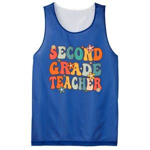 Second Grade Teacher Team 2Nd Grade Back To School First Day Gift Mesh Reversible Basketball Jersey Tank