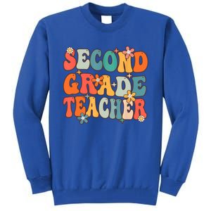 Second Grade Teacher Team 2Nd Grade Back To School First Day Gift Tall Sweatshirt