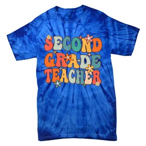 Second Grade Teacher Team 2Nd Grade Back To School First Day Gift Tie-Dye T-Shirt