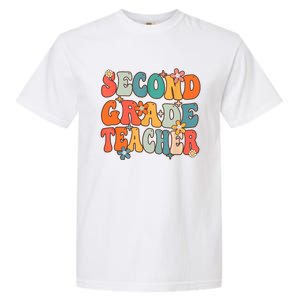 Second Grade Teacher Team 2Nd Grade Back To School First Day Gift Garment-Dyed Heavyweight T-Shirt