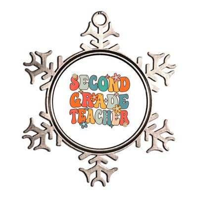 Second Grade Teacher Team 2Nd Grade Back To School First Day Gift Metallic Star Ornament