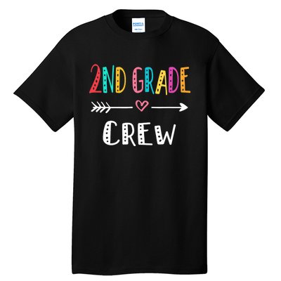 Second Grade Teacher First Day School 2nd Grade Crew Tall T-Shirt