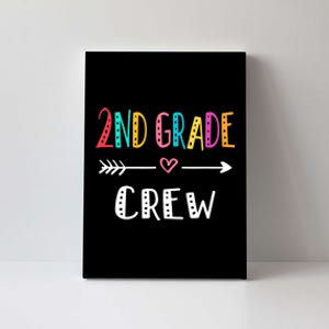 Second Grade Teacher First Day School 2nd Grade Crew Canvas