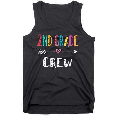 Second Grade Teacher First Day School 2nd Grade Crew Tank Top