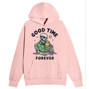 Skeleton Good Time Forever Urban Pullover Hoodie