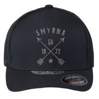 Smyrna Ga T Distressed Boho Style Home City Flexfit Unipanel Trucker Cap