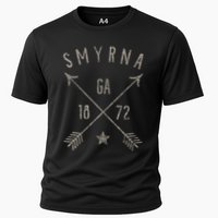 Smyrna Ga T Distressed Boho Style Home City Cooling Performance Crew T-Shirt