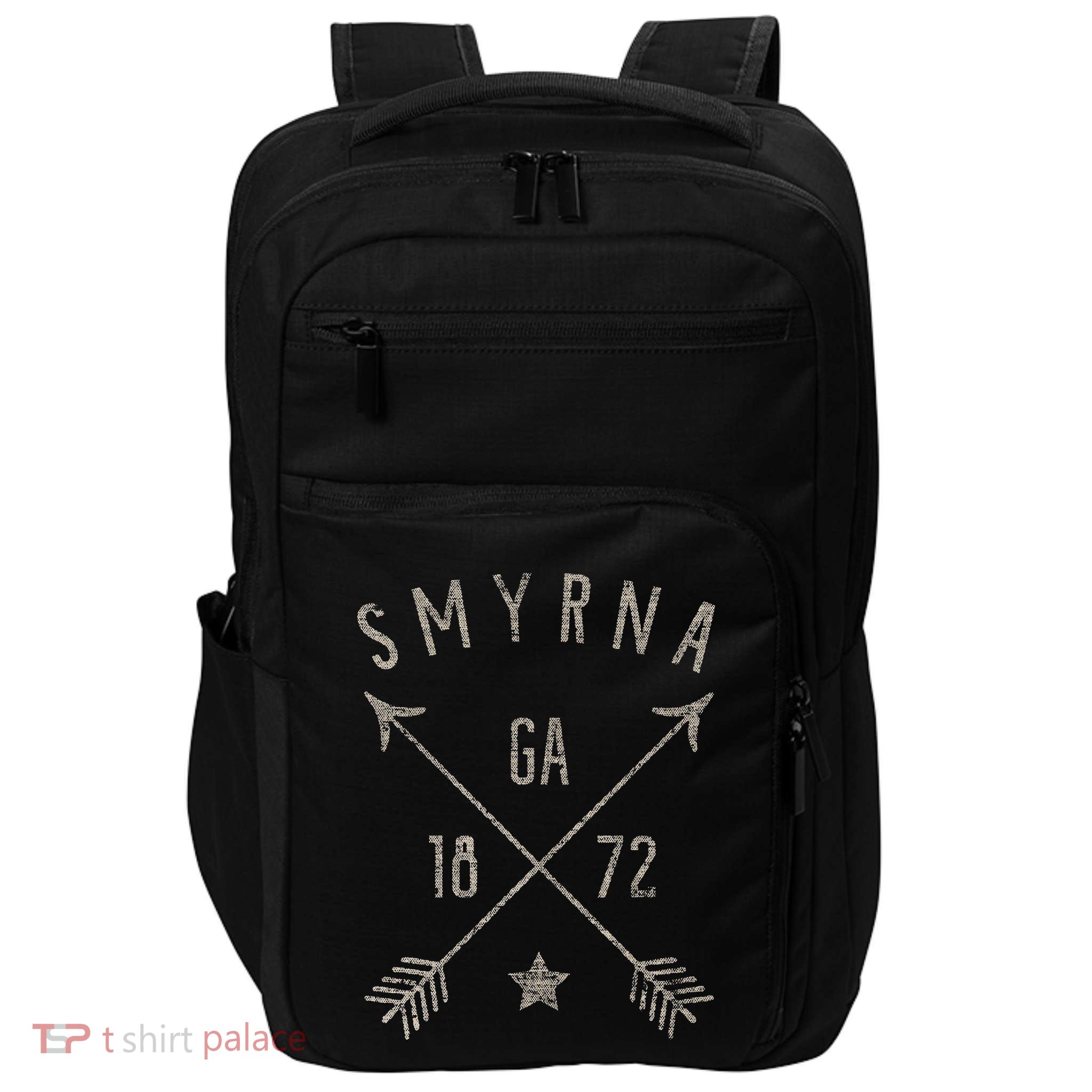 Smyrna Ga T Distressed Boho Style Home City Impact Tech Backpack