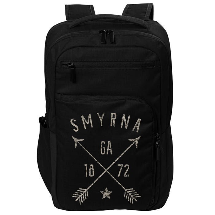 Smyrna Ga T Distressed Boho Style Home City Impact Tech Backpack