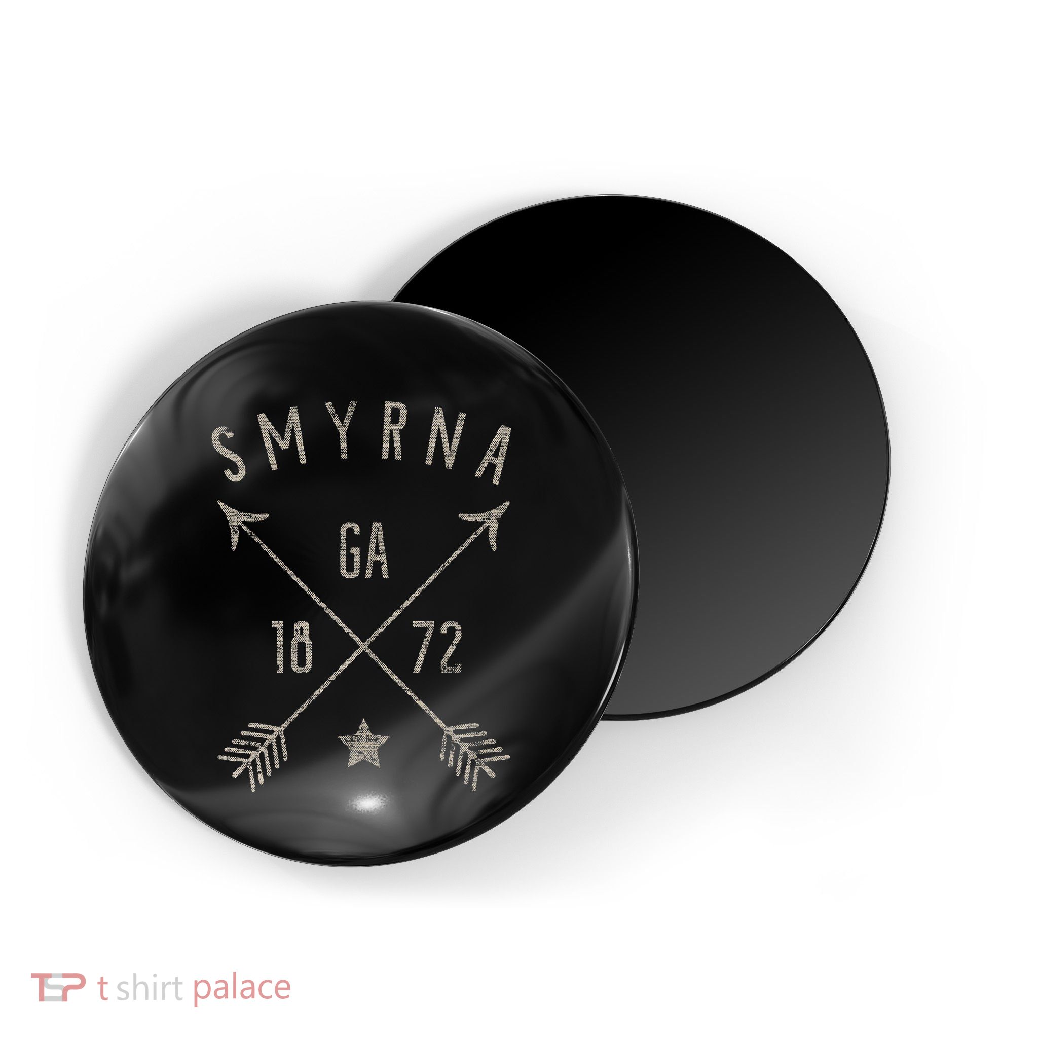 Smyrna Ga T Distressed Boho Style Home City Magnet