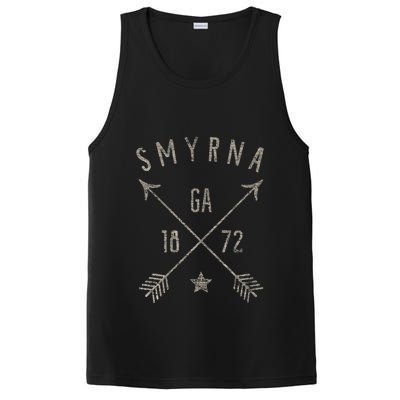 Smyrna Ga T Distressed Boho Style Home City PosiCharge Competitor Tank