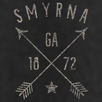 Smyrna Ga T Distressed Boho Style Home City Golf Towel