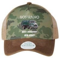 Soprano Garbage Truck Waste Management Legacy Tie Dye Trucker Hat