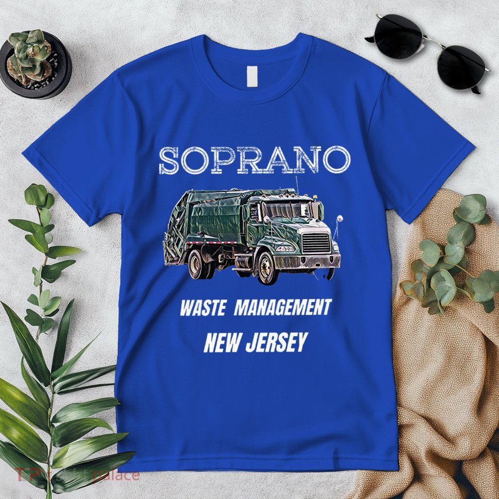 Soprano Garbage Truck Waste Management Premium T-Shirt