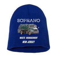 Soprano Garbage Truck Waste Management Short Acrylic Beanie