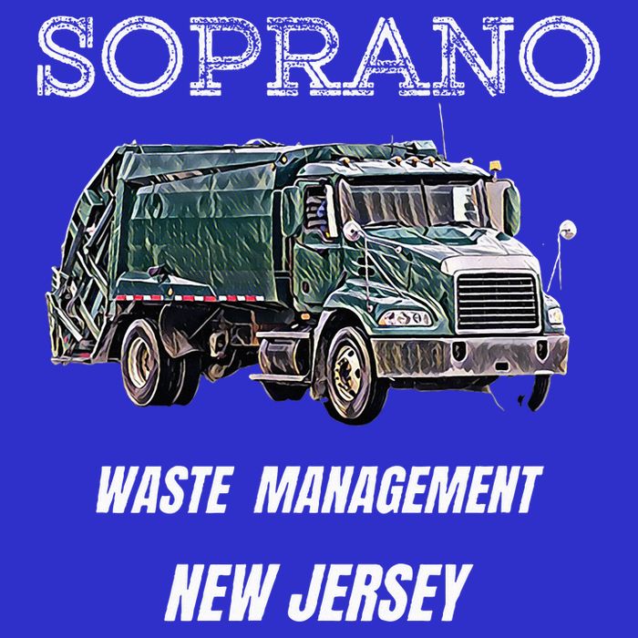 Soprano Garbage Truck Waste Management Short Acrylic Beanie