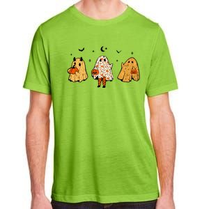 Spooky Ghosts Treat Or Treating Ghost Boo Spooky Squad Gift Adult ChromaSoft Performance T-Shirt