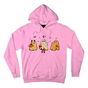 Spooky Ghosts Treat Or Treating Ghost Boo Spooky Squad Gift Hoodie