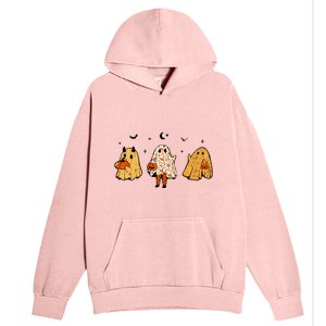 Spooky Ghosts Treat Or Treating Ghost Boo Spooky Squad Gift Urban Pullover Hoodie