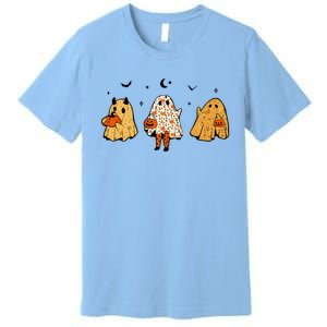 Spooky Ghosts Treat Or Treating Ghost Boo Spooky Squad Gift Premium T-Shirt