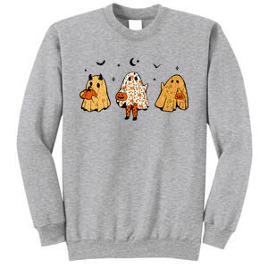 Spooky Ghosts Treat Or Treating Ghost Boo Spooky Squad Gift Sweatshirt