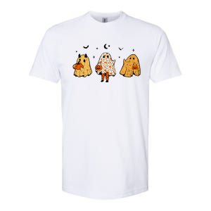 Spooky Ghosts Treat Or Treating Ghost Boo Spooky Squad Gift Softstyle CVC T-Shirt