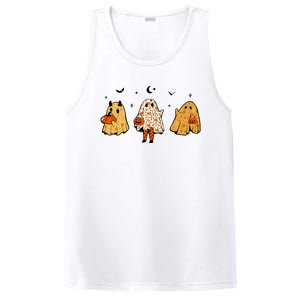 Spooky Ghosts Treat Or Treating Ghost Boo Spooky Squad Gift PosiCharge Competitor Tank