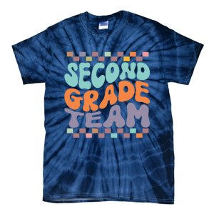 Second Grade Team Teacher Student Back To School 2nd Grade Gift Tie-Dye T-Shirt