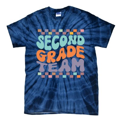 Second Grade Team Teacher Student Back To School 2nd Grade Gift Tie-Dye T-Shirt