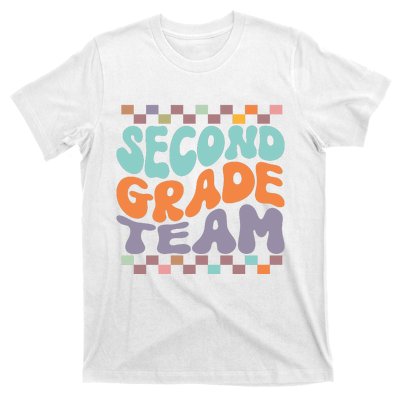 Second Grade Team Teacher Student Back To School 2nd Grade Gift T-Shirt