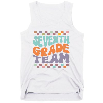 Seventh Grade Team Teacher Student Back To School 7th Grade Gift Tank Top