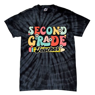 Second Grade Teacher 2nd Grade Teacher Tie-Dye T-Shirt