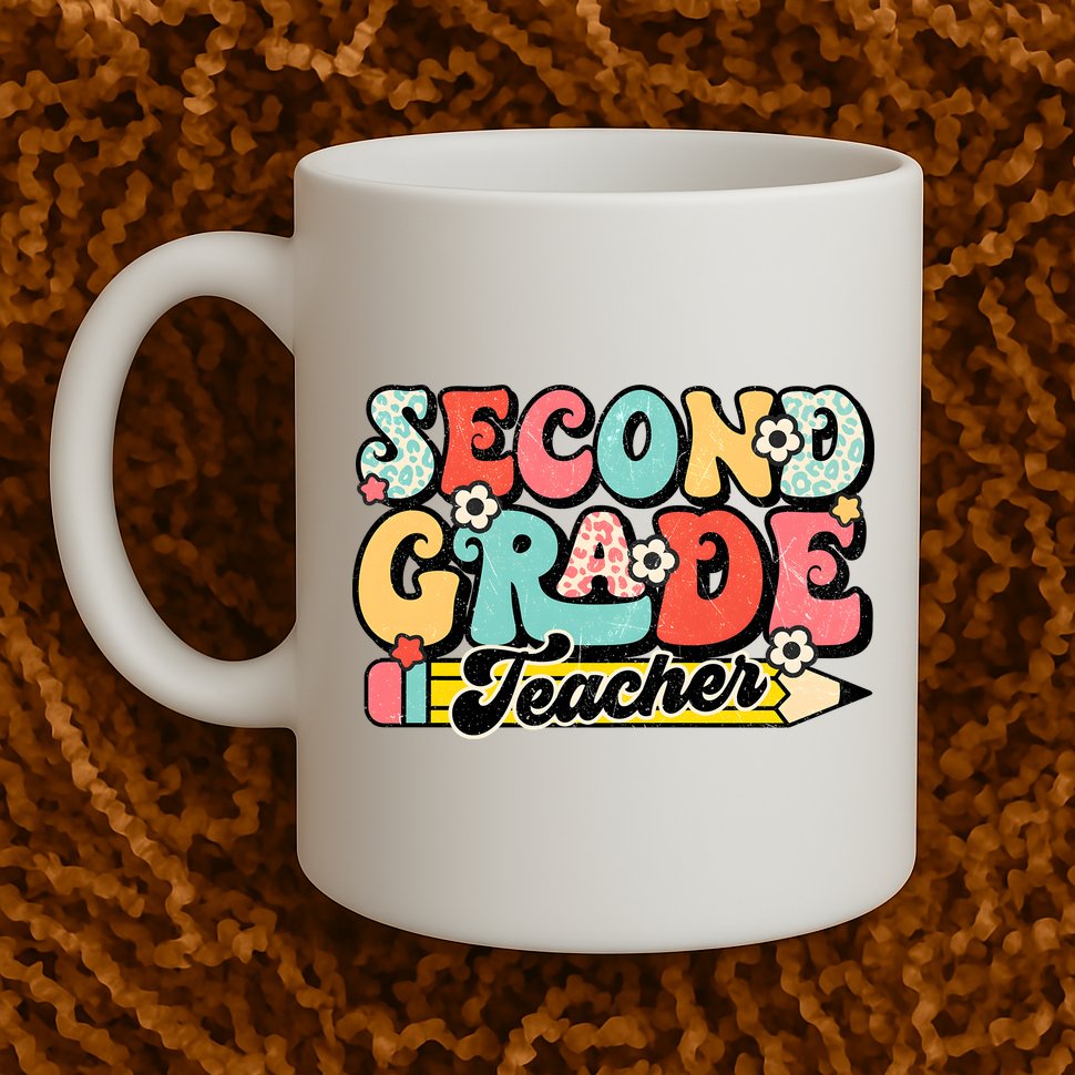 Second Grade Teacher 2nd Grade Teacher Mug