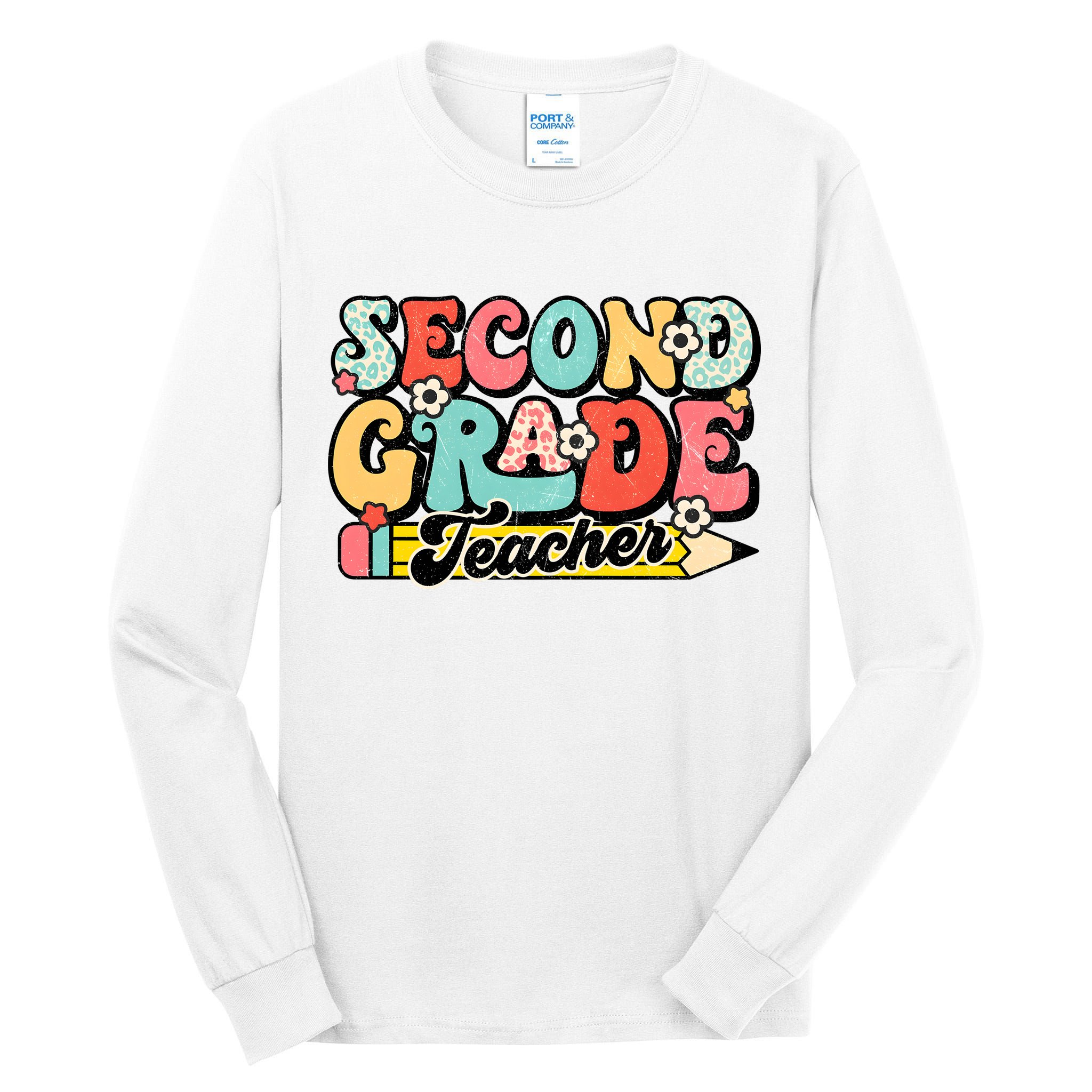 Second Grade Teacher 2nd Grade Teacher Tall Long Sleeve T-Shirt