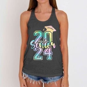 Senior Graduation Trip Cruise 23 Aw Ship Party Cruise Women's Knotted Racerback Tank