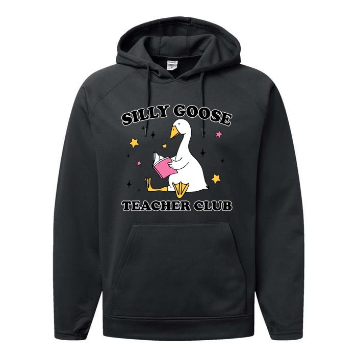 Silly Goose Teacher Club Performance Fleece Hoodie