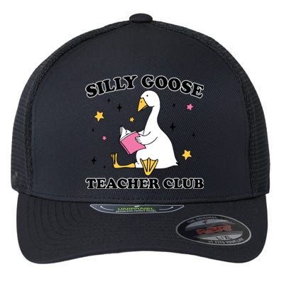 Silly Goose Teacher Club Flexfit Unipanel Trucker Cap