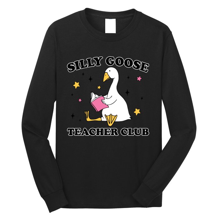 Silly Goose Teacher Club Long Sleeve Shirt