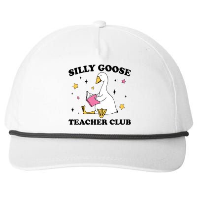 Silly Goose Teacher Club Snapback Five-Panel Rope Hat