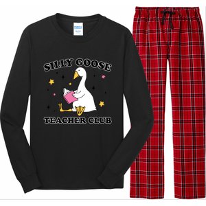 Silly Goose Teacher Club Long Sleeve Pajama Set