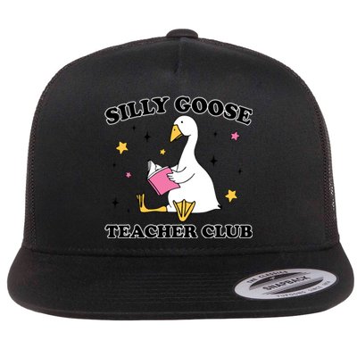 Silly Goose Teacher Club Flat Bill Trucker Hat