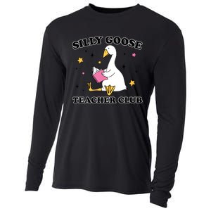 Silly Goose Teacher Club Cooling Performance Long Sleeve Crew