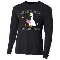 Silly Goose Teacher Club Cooling Performance Long Sleeve Crew